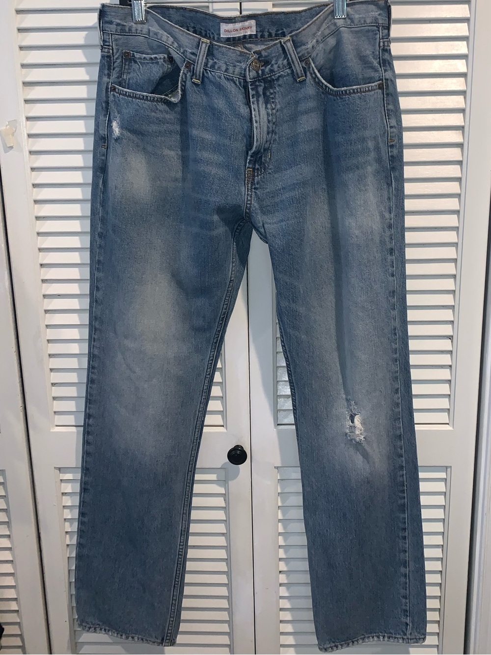 Bullhead Dillon Skinny distressed Men’s jeans light wash 36 32